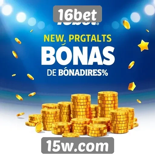 Plataforma 16bet oferece bônus de boas-vindas
